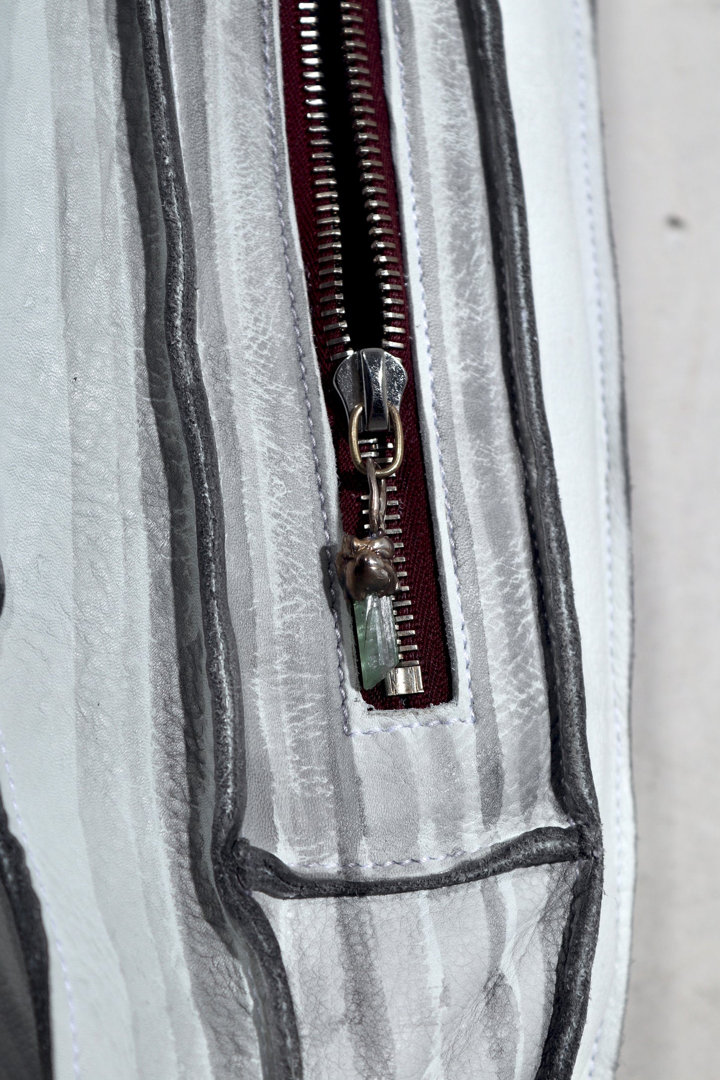vertical crystal hand bag