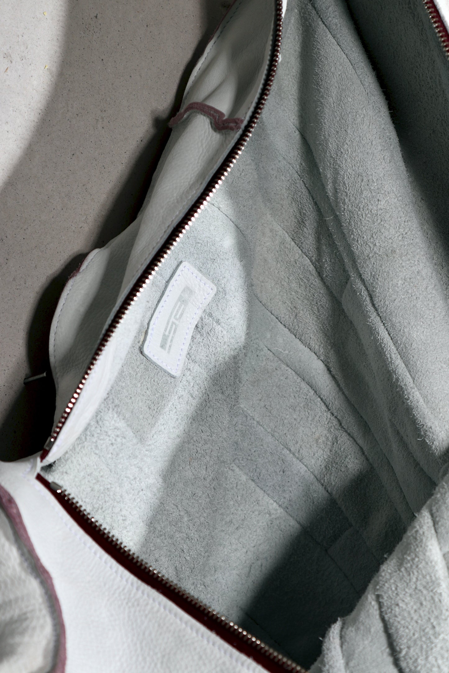 vertical double crystal bag