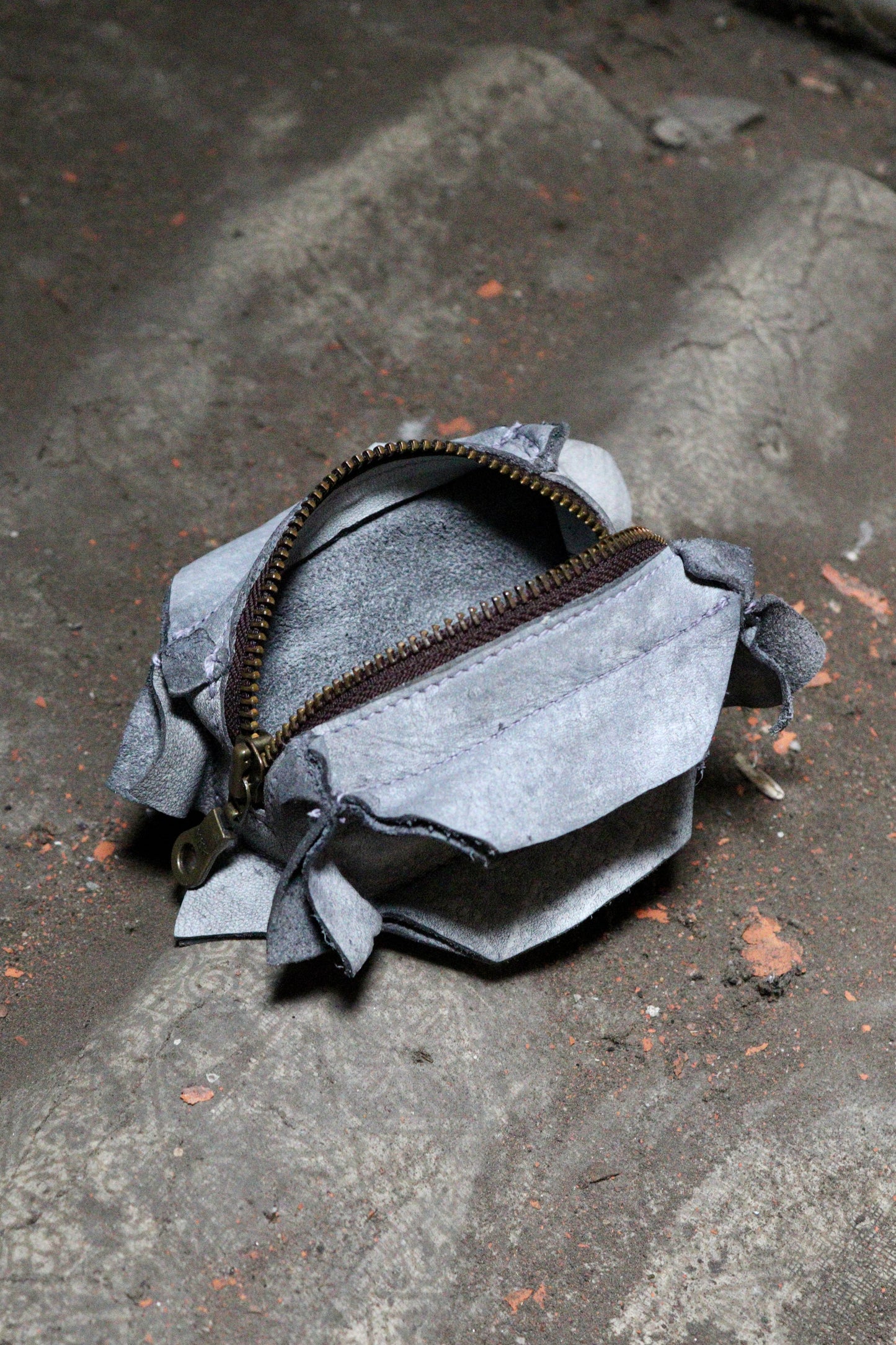 small crystal pouch
