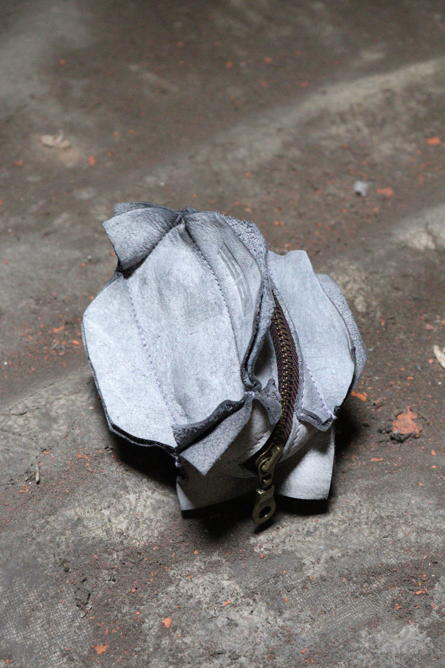 small crystal pouch