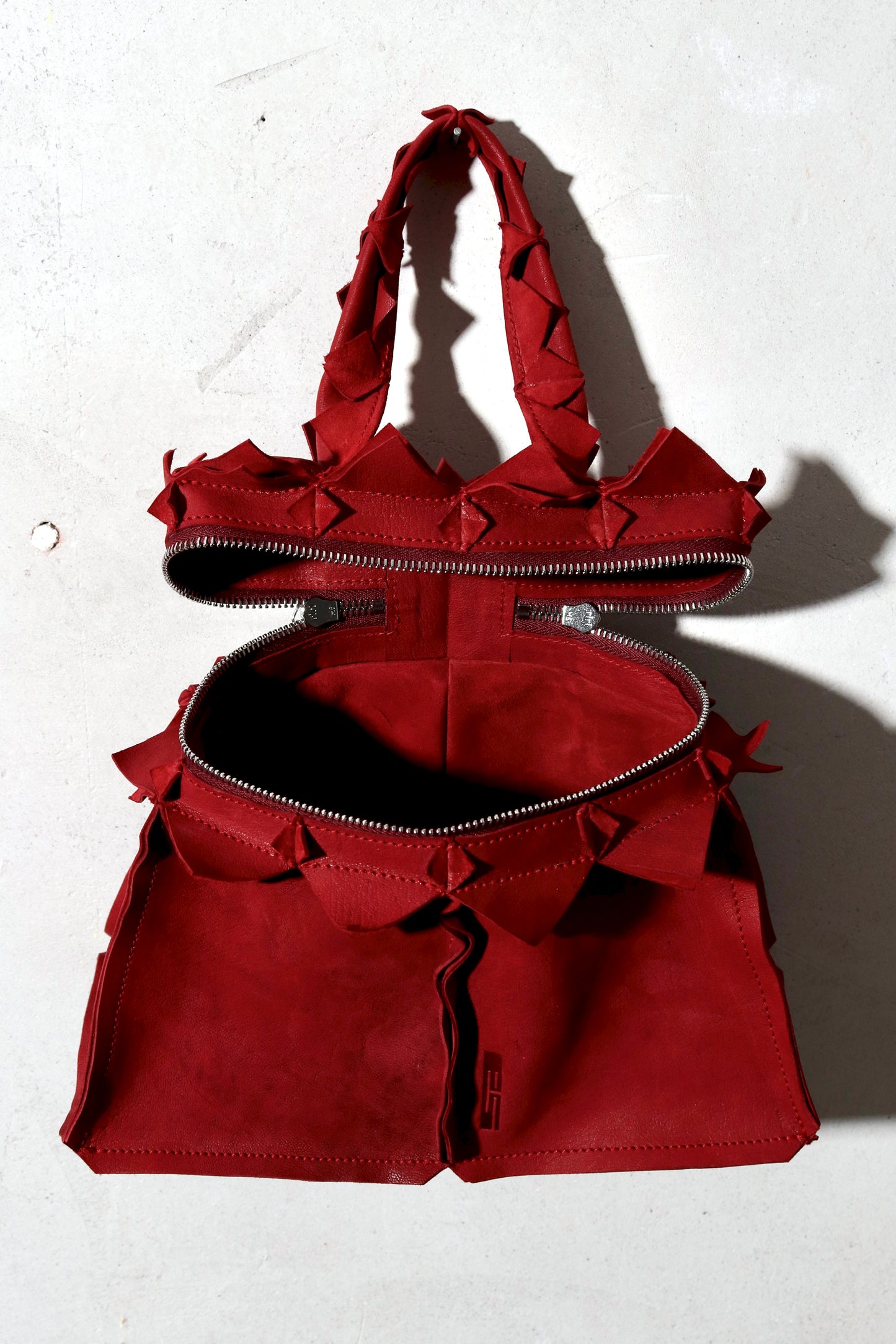 conical crystal handbag