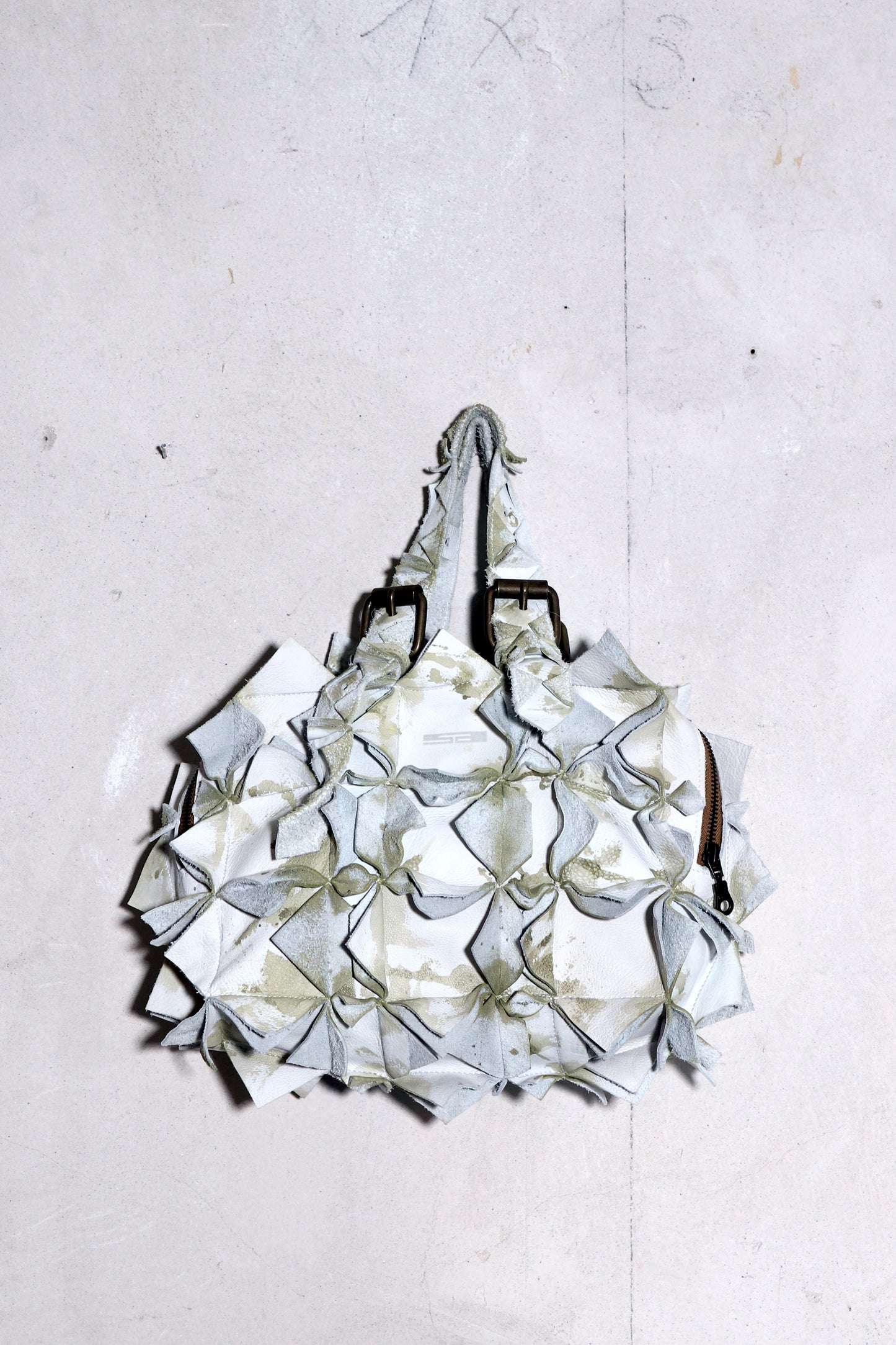 cubic crystal handbag