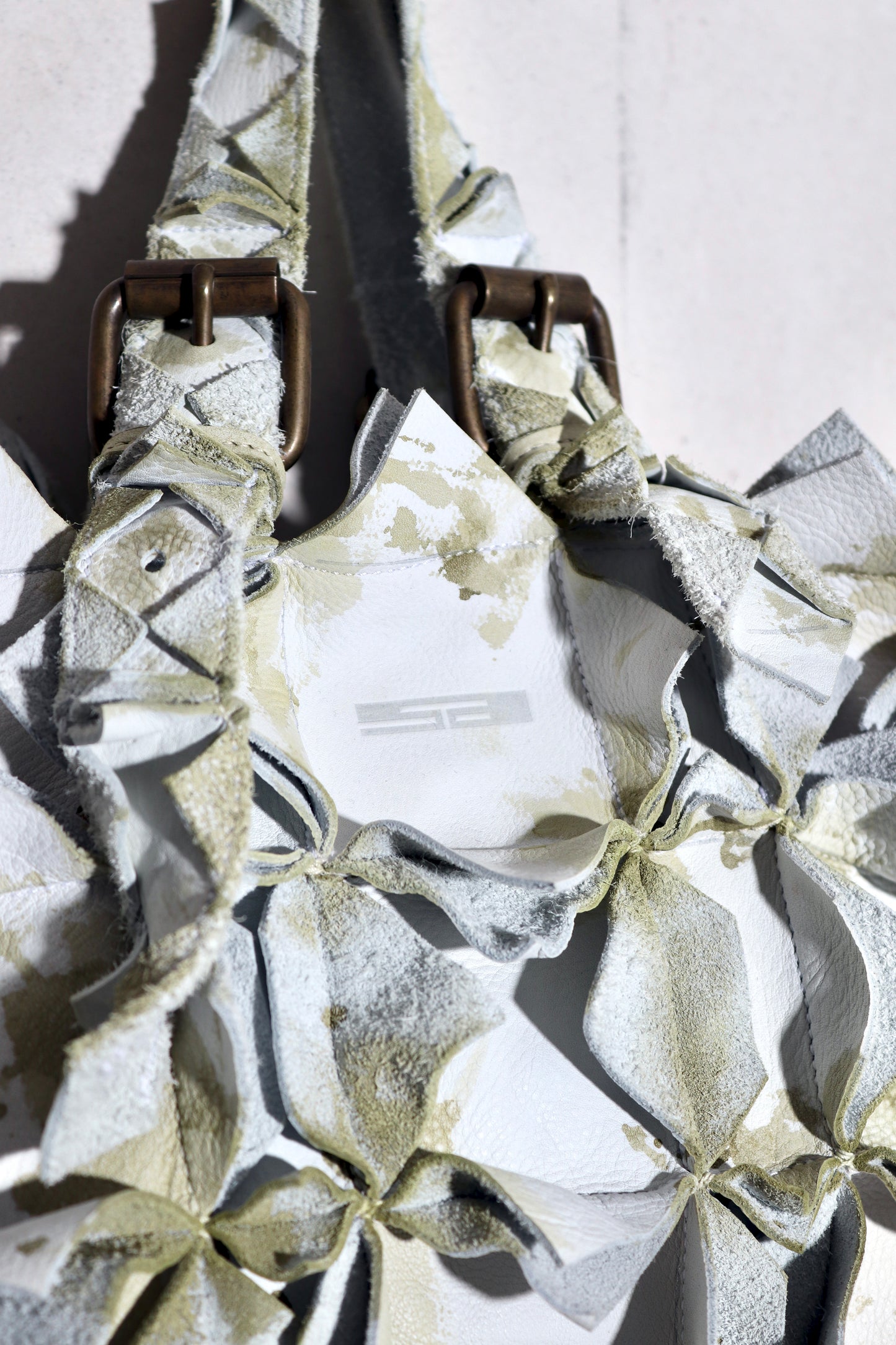 cubic crystal handbag
