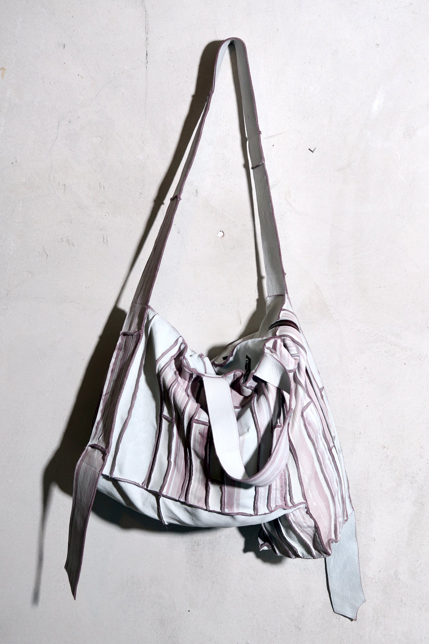 vertical double crystal bag