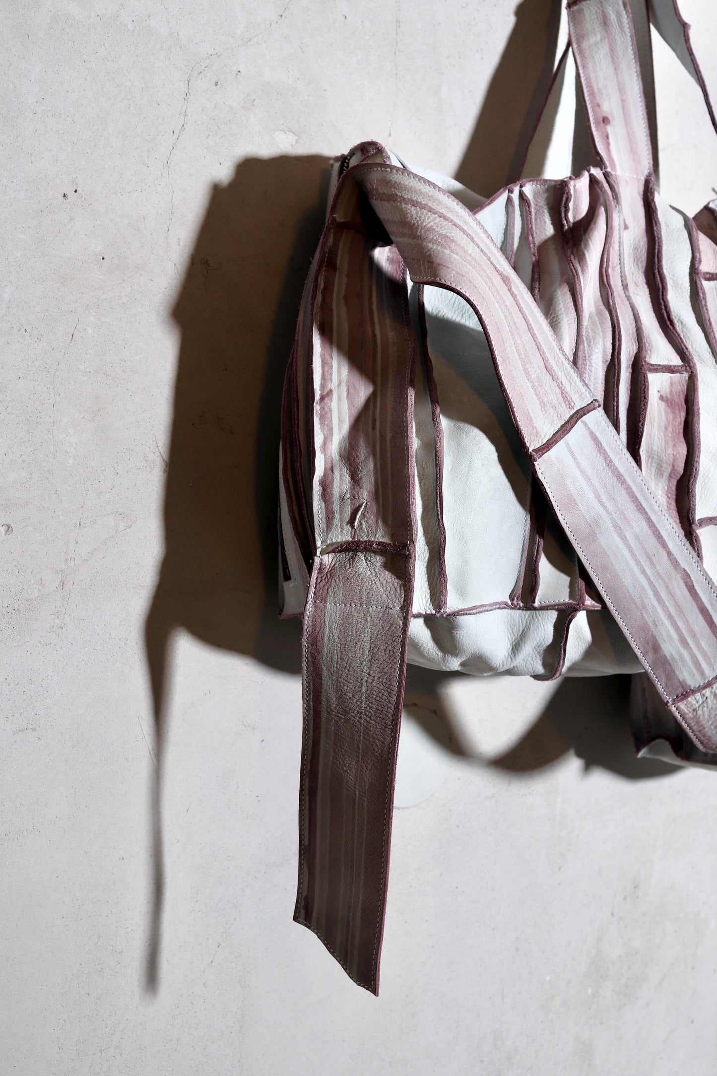 vertical double crystal bag