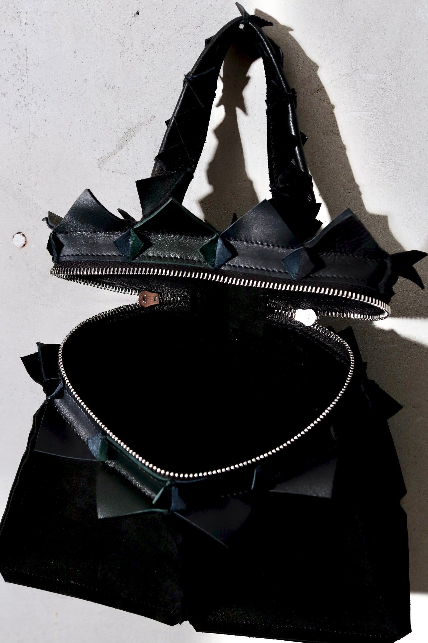 conical crystal handbag