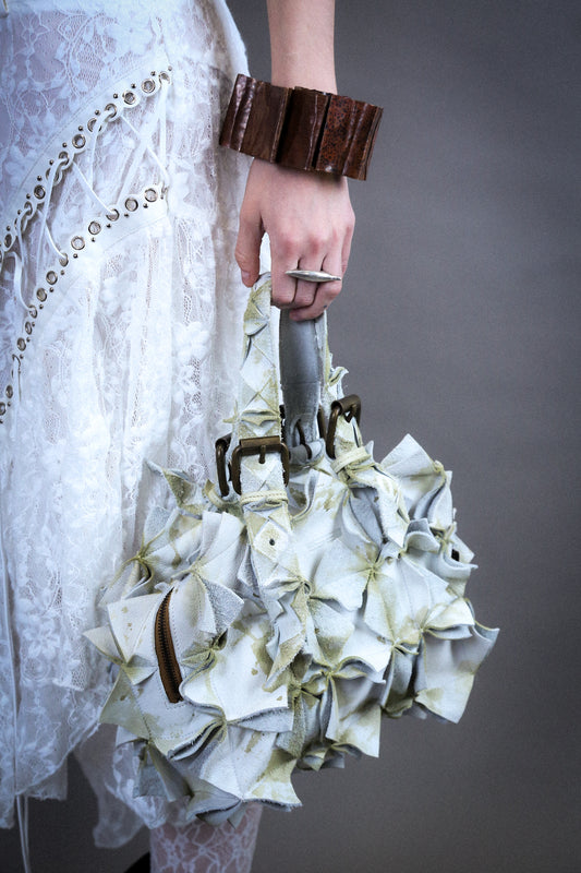 cubic crystal handbag