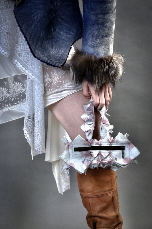 mini cubic crystal bag
