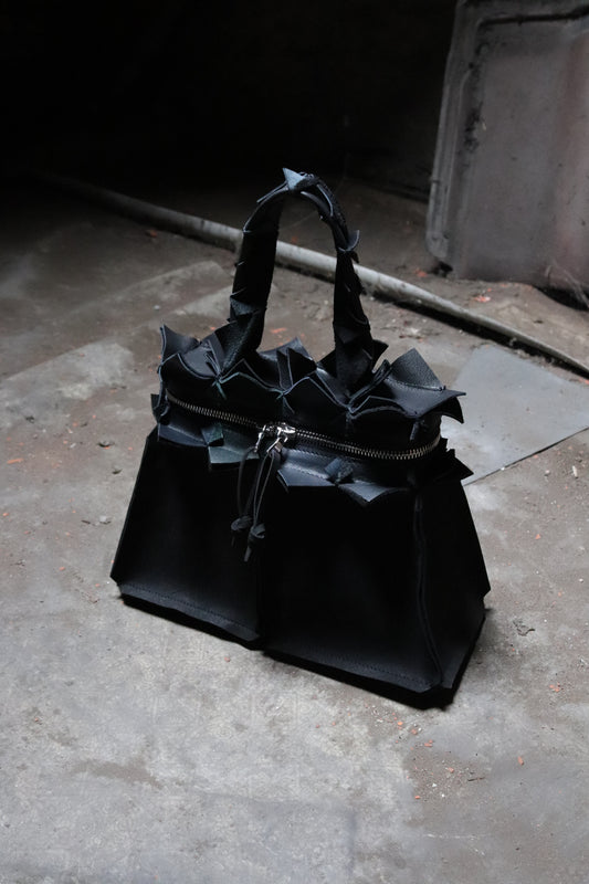 conical crystal handbag